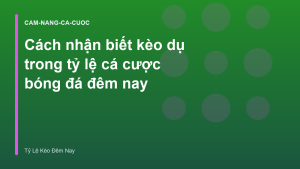 Read more about the article Cách nhận biết kèo dụ trong tỷ lệ cá cược bóng đá đêm nay